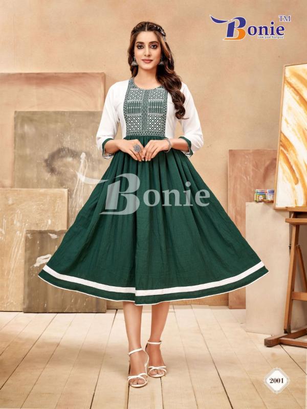 Bonie Khushi Vol 2 Fancy Anarkali Kurti Collection